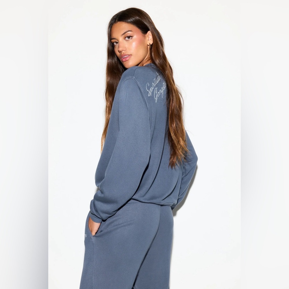 Spiritual Gangster Insignia Bardot Sweatshirt BNWT - Picture 3 of 5